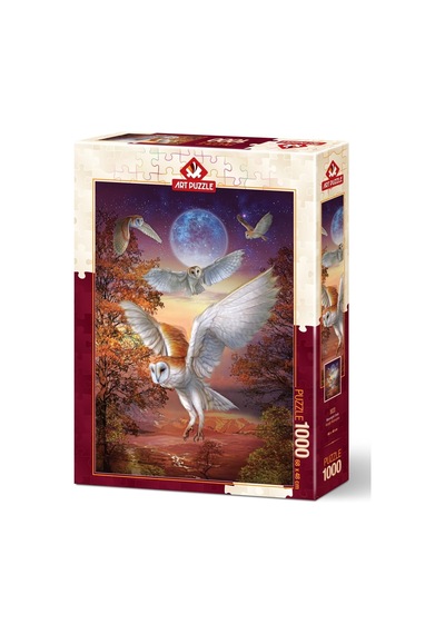 Art Puzzle Ayışığı Baykuşları