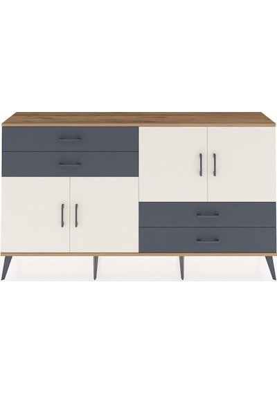 Arges Konsol 3 Raflı 4 Çekmeceli 4 Kapaklı 176x30x99 Çam-aytaşı/a Çam-aytaşı/antrasit Arges Konsol 3 Raflı 4 Çekmeceli 4 Kapaklı 176x30x99 Çam-aytaşı/a Çam-aytaşı/antrasit