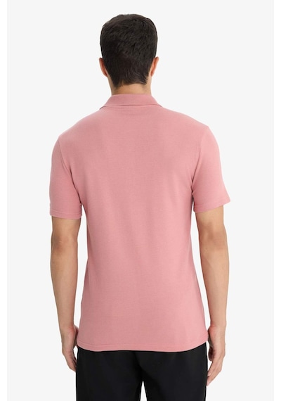 Defacto Slim Fit Dar Kesim Polo Yaka Kısa Kollu Pamuklu Modal Karışımlı Basic Düz Tişört M6609az25spbr103 Pembe Defacto Slim Fit Dar Kesim Polo Yaka Kısa Kollu Pamuklu Modal Karışımlı Basic Düz Tişört M6609az25spbr103 Pembe