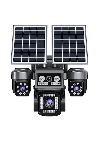 Balandı Pro-8420gıp 8mp 4 Kameralı E-sim 4g Solar Smart Kamera Çift Güneş Panelli Hieasy Yazılım