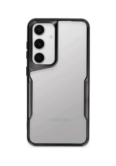 Aklow Akyoleticaret  Galaxy Uyumlu S25 Kılıf Boyi Silikon Kapak - Siyah