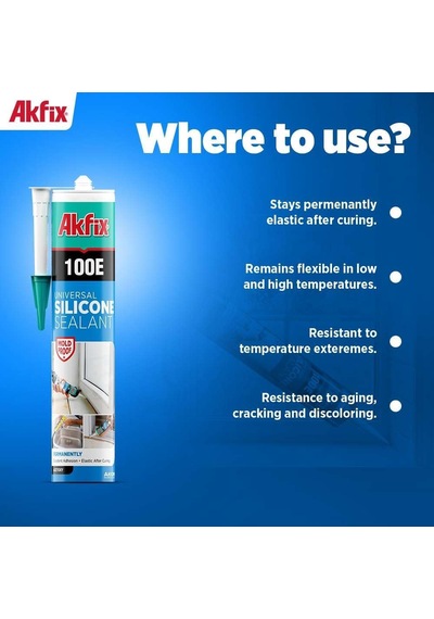 Tüp Silikon 50ml Şeffaf - Sa111
