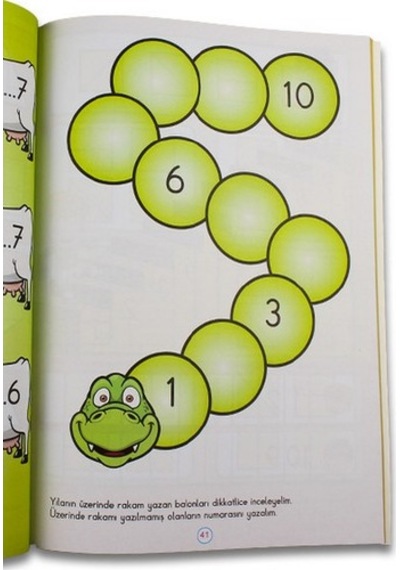 Şirin ve Eğitici Serisi 5 Kitap (Çizgiler - Matematik - Sayılar - Harfler - Etkinlikler)