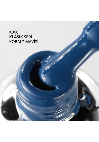 Kalıcı Oje K068, Gece Mavisi, 10 Ml Diğer