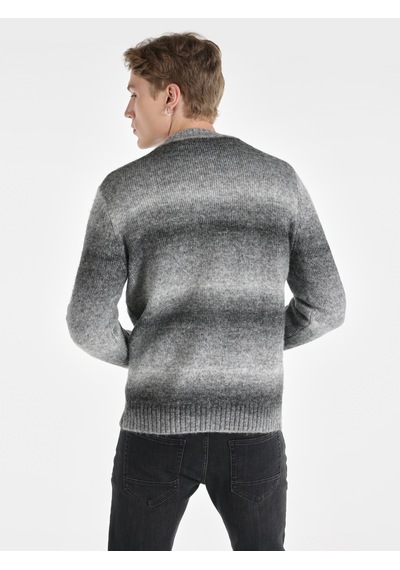 Colin's Colins Regular Fit Gri Erkek Kazak Cl1065733 Gri
