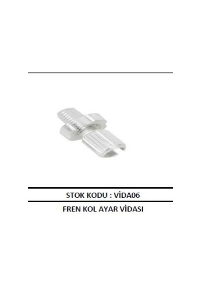 Fren Kol Ayar Vidası