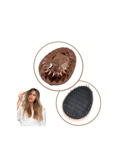 Riverworld Neon Rose Gold Geniş Aralıklı Düzleştirici Tarak