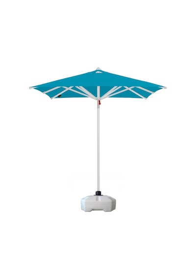 Sunminyum 200x200 Polyester Kumaşlı + 50 Litre Bidonlu Bahçe Şemsiyesi Turkuaz Diğer