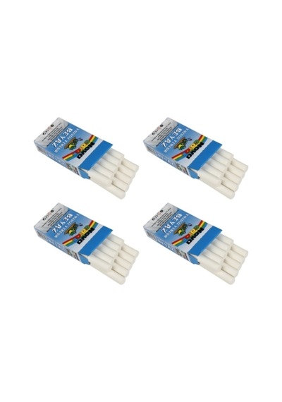 Nova 10'lu Tozsuz Beyaz Tebeşir - 4 Paket
