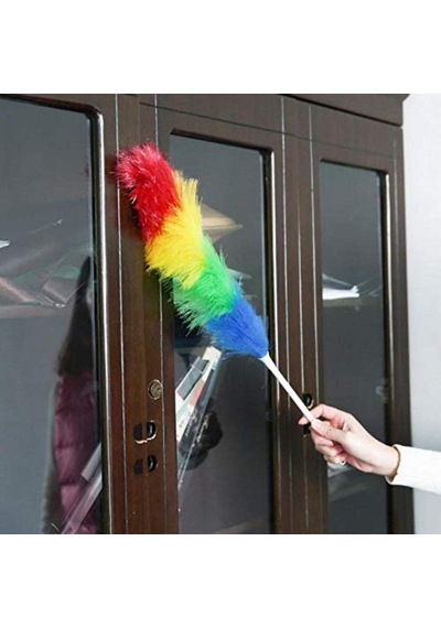Büro Ev Ofis Hijyeni İçin Pelul Püsküllü Kolay Toz Alma Fırçası