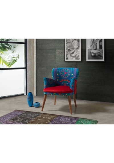 Mobilyabazari Almas Çay Seti Tekli Koltuk, Salon, Balkon