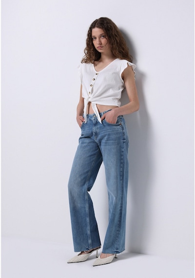 Colin's Colins Straight Fit Kadın İndigo Jean Pantolon Cl1075831 Q1.v1 Dn02831 Denim Colin's Colins Straight Fit Kadın İndigo Jean Pantolon Cl1075831 Q1.v1 Dn02831 Denim