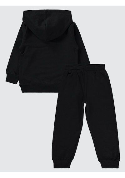 Civil Boys Civil Unisex Çocuk Eşofman Takımı 2-5 Yaş Siyah
