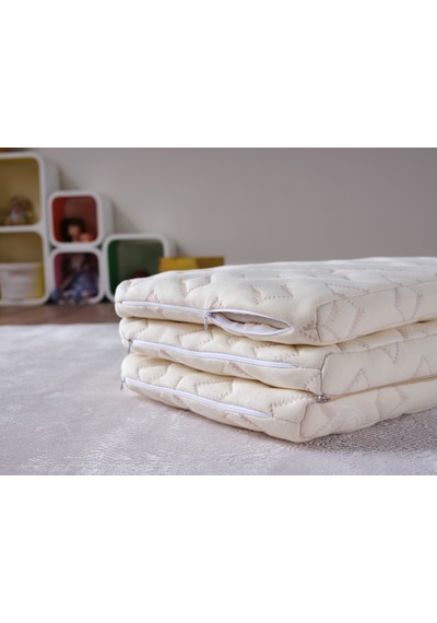 Organic Cotton Pamuk Katlanır Bebek Yatağı