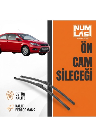 Ford Focus Hatchback Tek Kapı 2.nesil Ön Cam Silecek Takımı Numlas-a Kalite-nm0336
