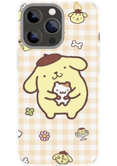 Pompompurin Series Apple Uyumlu iPhone Tüm Modellere Kılıf 678x111213141516 Plus