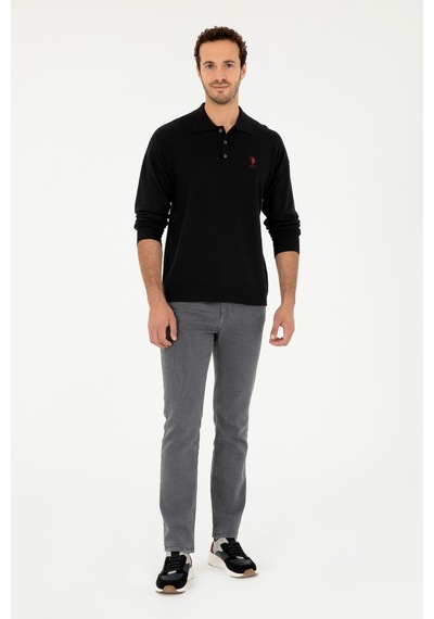 U.s. Polo Assn. Erkek Siyah Kazak /triko 50293506-vr046 Siyah