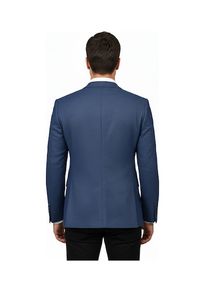 Suitmen Erkek Tek Spor Ceket Çift Yırtmaçlı Bgl-st04982 Petrol