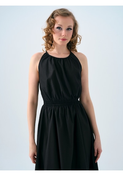LOFT Regular Fit Kadın Elbise Lf2039203 Q1.v1 Siyah LOFT Regular Fit Kadın Elbise Lf2039203 Q1.v1 Siyah