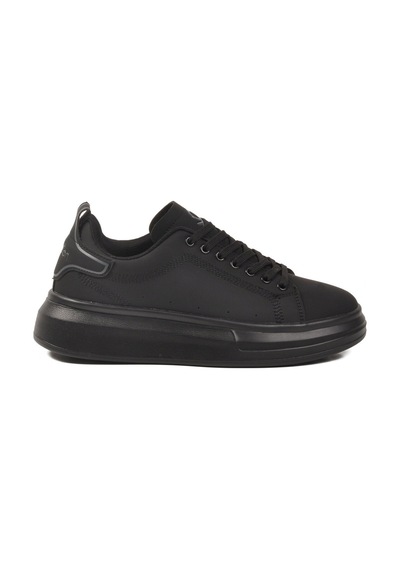 United Colors Of Benetton Siyah Bağcıklı Erkek Sneaker Bnı-12081 M