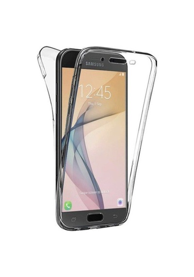 Samsung Galaxy Uyumlu J7 Prime 360 Derece Kilif Kristal Silikon Seffaf 304619603