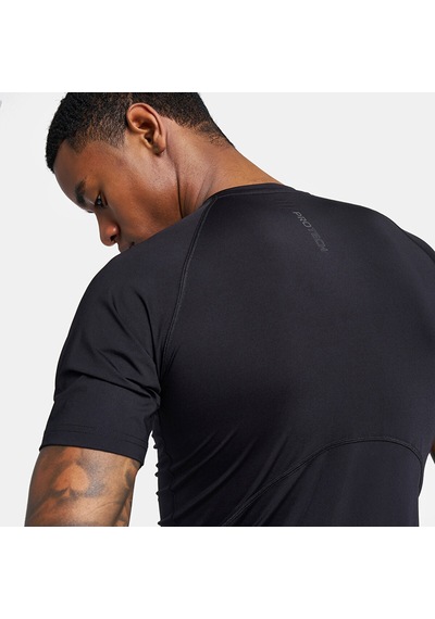 Lescon Erkek Antrenman Kısa Kol T-shirt 26b-1061 Siyah