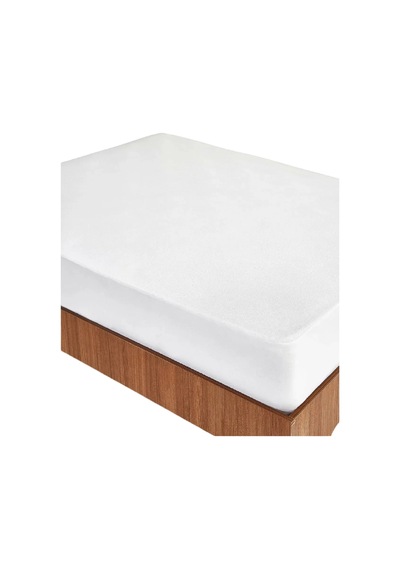 Evony Fitted Alez 160x200+30 Cm Çift Kişilik Sıvı Geçirmez Micro Kumaş Beyaz