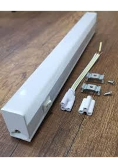 NOAS T5 Led Tüp Butonlu Kasalı Floresan Bant Armatür Aydınlatma Beyaz