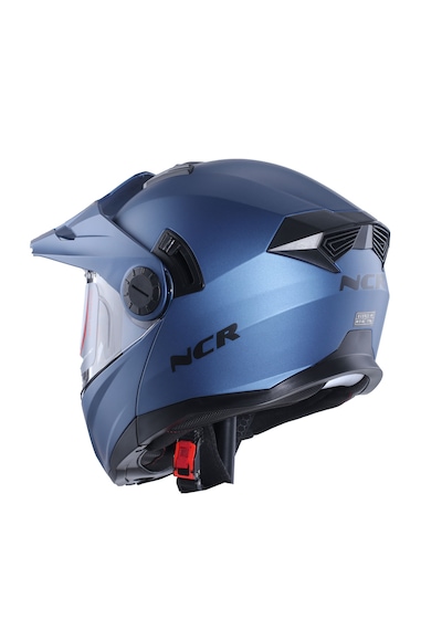 Ncr X-Cross Çene Açılır Ece-22.06 Kask Mat Mavi