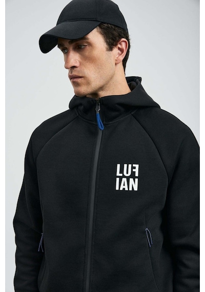 Lufian Ice Siyah Erkek Sweatshirt 112050079 Siyah