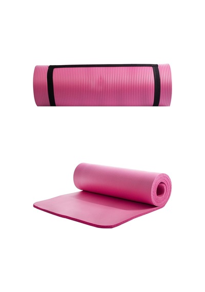Multiflexpro Konfor Zemin 15 Mm Taşıma Askılı Pilates Minderi Pembe