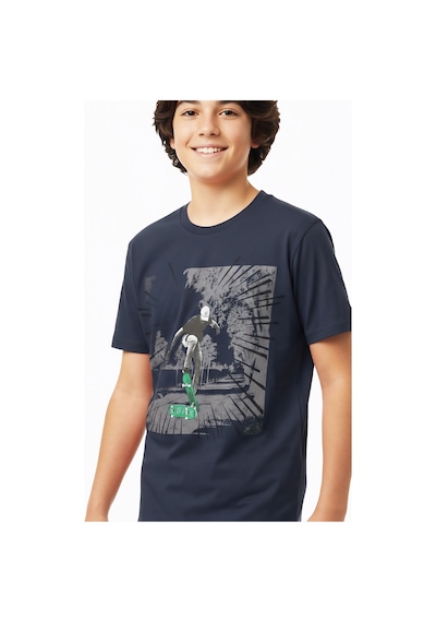 Modanino Erkek Çocuk %100 Pamuk T-shirt-kaykay Baskılı-12-16 Yaş 12526 Koyu Lacivert Modanino Erkek Çocuk %100 Pamuk T-shirt-kaykay Baskılı-12-16 Yaş 12526 Koyu Lacivert