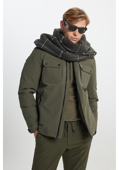 Ac&co Erkek Hakı Termometreli Standart Fit Normal Kesim Çıkma Kapüşonlu Yan Cepli Şişme Mont Haki Ac&co Erkek Hakı Termometreli Standart Fit Normal Kesim Çıkma Kapüşonlu Yan Cepli Şişme Mont Haki