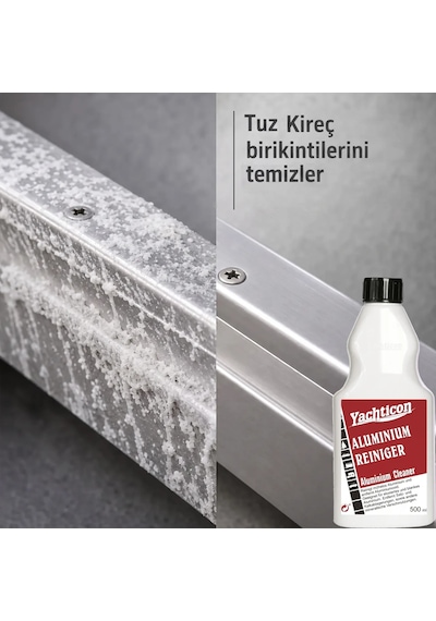 Yachticon - Alüminyum Temizleyici 500 Ml - Direklerinizde Ve Metal Aksamlarınızda Oksidasyona Son