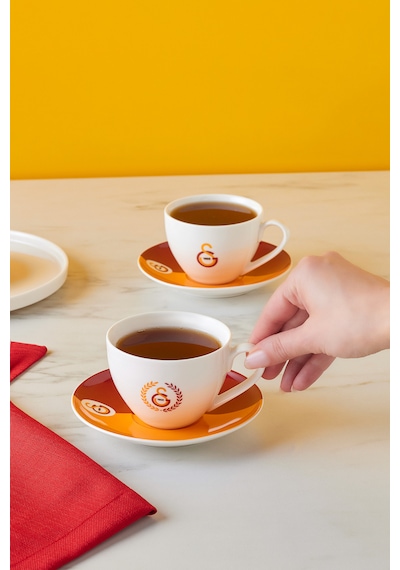 Karaca x Galatasaray Lisanslı 2 Kişilik Çay Fincan Takımı 220 ml