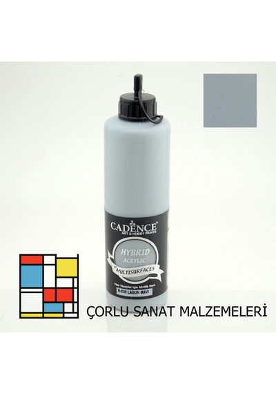 Hybrıd Akr. Multisurfaces-500ml H-039 Lagun Mavi Karışık, Çok Renkli