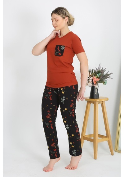 Akbeniz Kadın Kısa Kol Pamuk Penye Pijama Takım Kremit 4214-kremit Kremit Akbeniz Kadın Kısa Kol Pamuk Penye Pijama Takım Kremit 4214-kremit Kremit