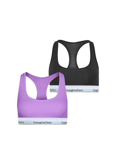 Giorgina Ferri 2 Li Kutu Kadın Elastik Bantlı Günlük Kullanıma Uygun Spor Bralet Lucy