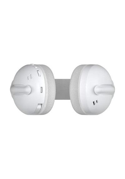 Aula S6 3 Modlu Kablosuz 3.5mm Kablolu Ve Bluetooth 5.3 Mikrofonlu Gaming Oyuncu Kulaklığı Beyaz Ultra Hafif Hafızalı Sünger 40mm Sürücülü Gürültü Önleyici