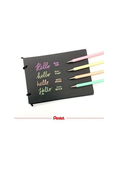 Hybrid Milky K108-ps Jel Tükenmez Kalem, Pastel Mavi, Açık Ve Renkli Kağıtlar Üzerinde Işıltılı, Çizgi Kalın Genel