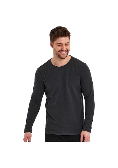 Adams Erkek Basic Polarlı Isı Koruyan Polar Sweatshirt