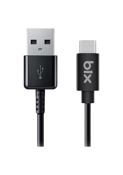 Bix Bx100cb 3a Usb-a To Type-c Chargıng Cable Black
