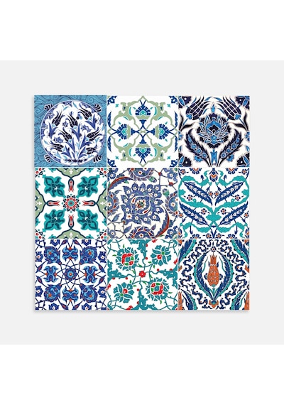 Tink Çini 019 Karma Desenli Pvc Karo 30X30 Cm