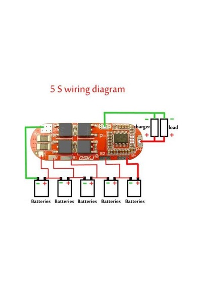 Elektronikport-4S 25A 16.8V Bms Koruma Kartı Lityum Batarya 18650 Li-İon Lipo Pr