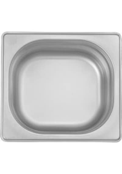 Gastronorm Küvet Paslanmaz Çelik Gn 1/6 - 65 Mm Gümüş