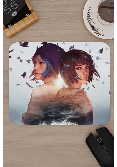 Life İs Strange Kaymaz Dikişli Kauçuk Oyuncu Mousepad V3 - 22x18 Gaming Mouse Pad Fare Altlığı