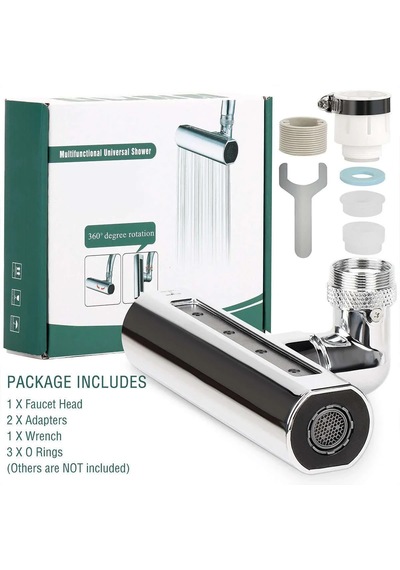 Mutfak Musluğu Püskürtme Başlığı 4in1 Standart
