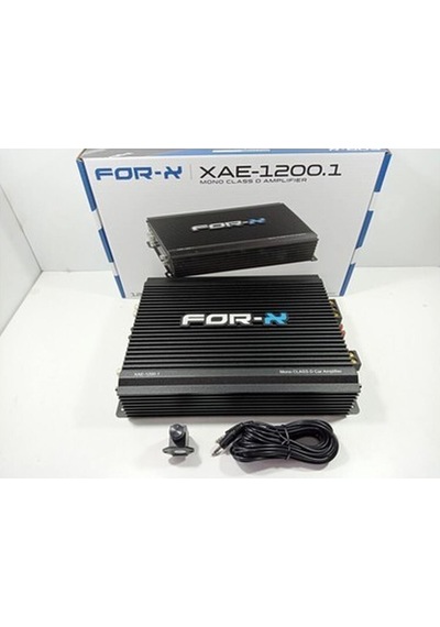 For-x Mono Amfi 1200rms For-x Xae-1200.1d Bass Anfisi Bass Kontrollü Mono Anfi