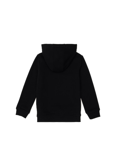 U.S. Polo Assn. Erkek Çocuk Siyah Basic Kapüşonlu Sweatshirt 50295161-VR046