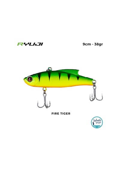 Ryuji Rock Vıb Vibrasyon Jig 9cm 38gr Fire Tiger